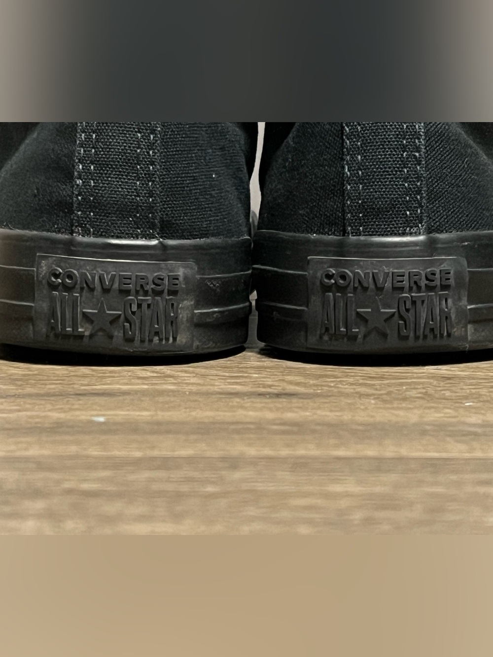 Converse Chuck Taylor All-Star Black Monochrome High Top - Women’s 8/Men’s 6 - Picture 8 of 14